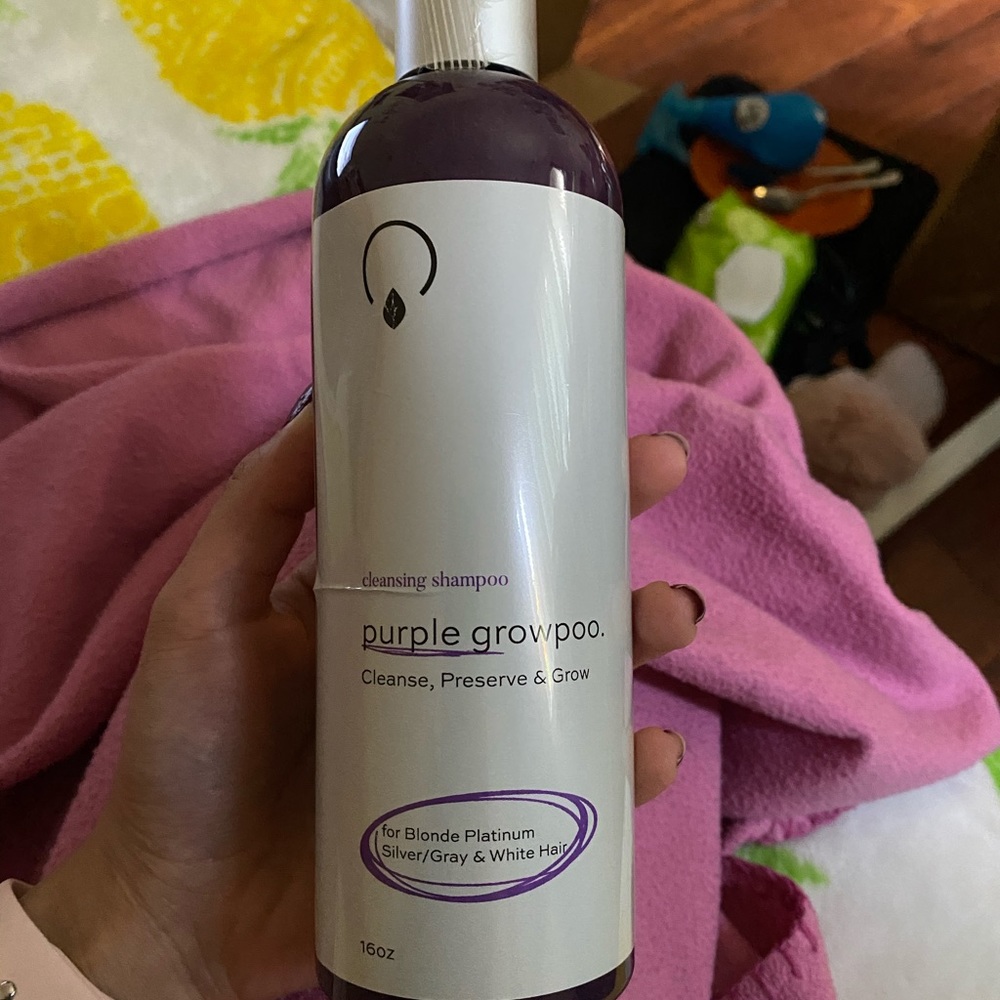 Purple shampoo